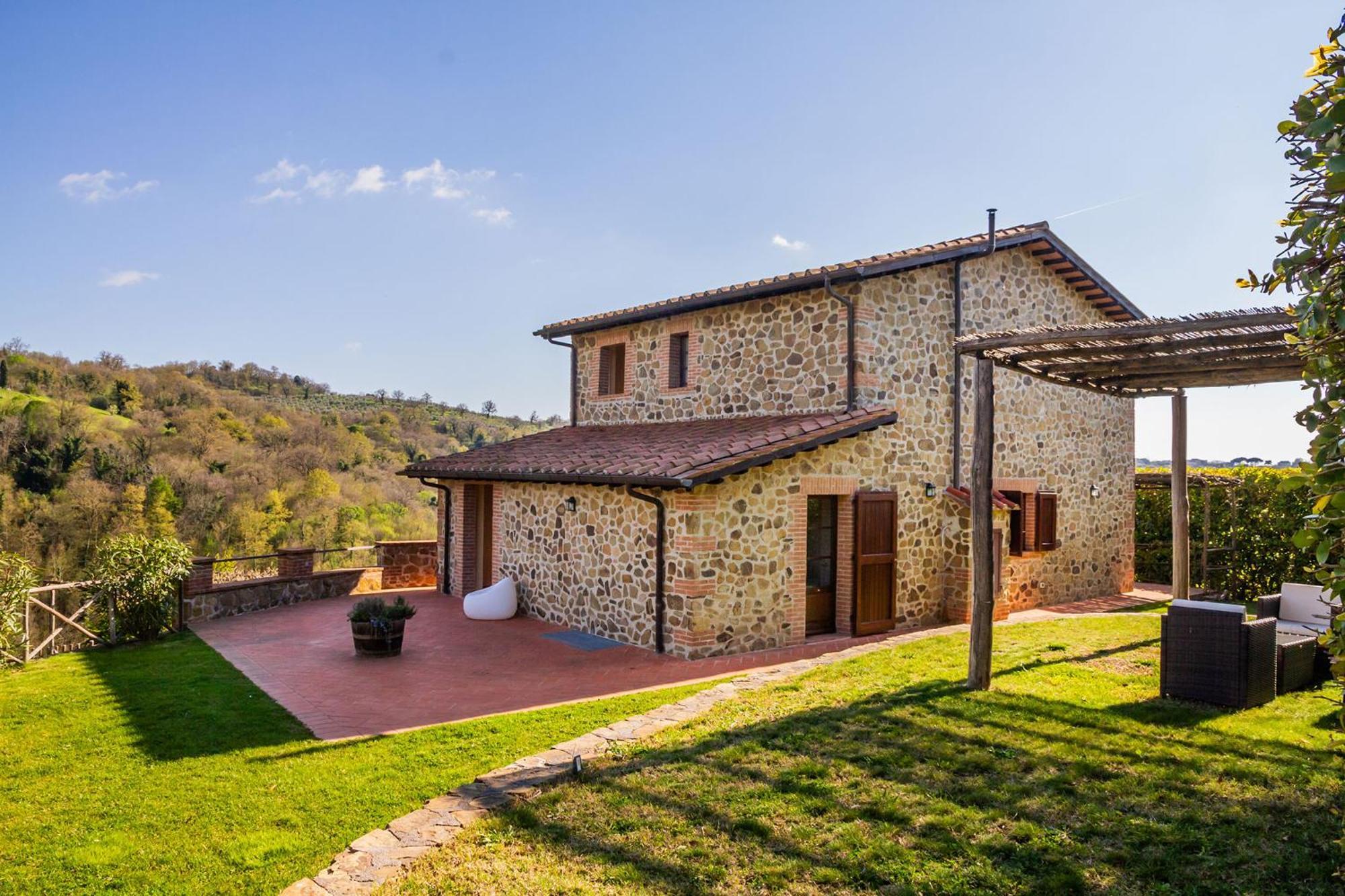 Home With A View In Scansano, Tuscany Ngoại thất bức ảnh
